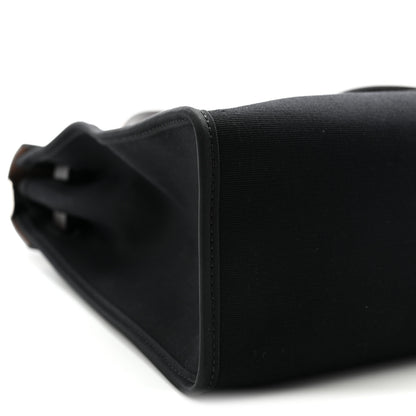 Hermes Toile Vache Hunter Herbag Zip 31 PM Ebene Black 10 of 11