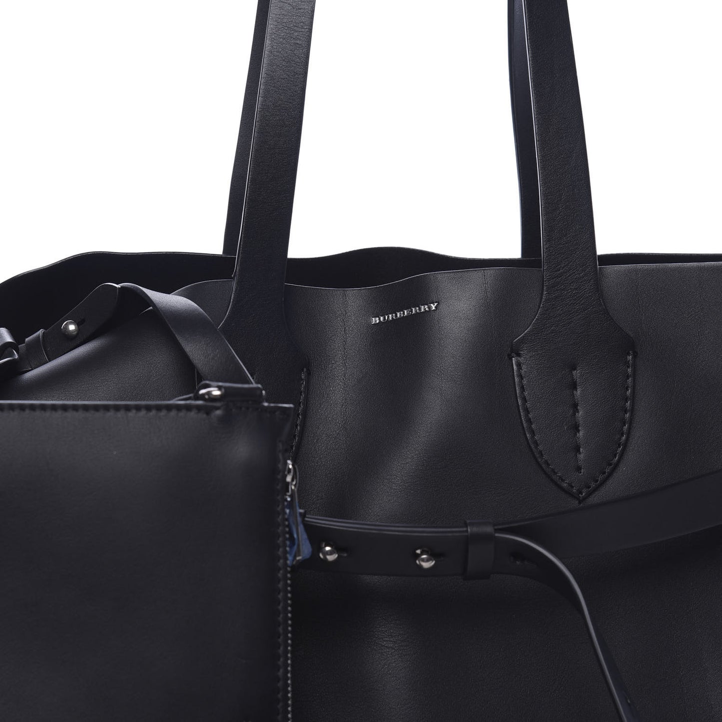 Soft Calfskin Medium Belt Bag Black