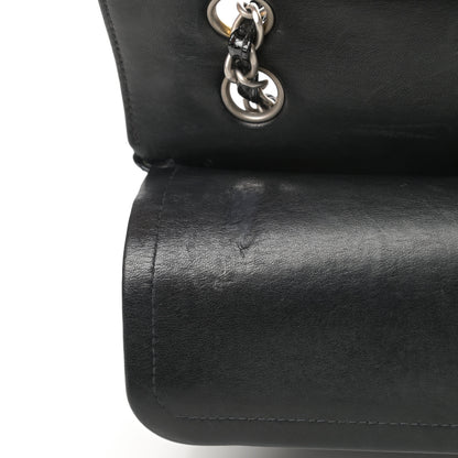 Chanel Patent Quilted Medium Double Flap Black 14 of 17