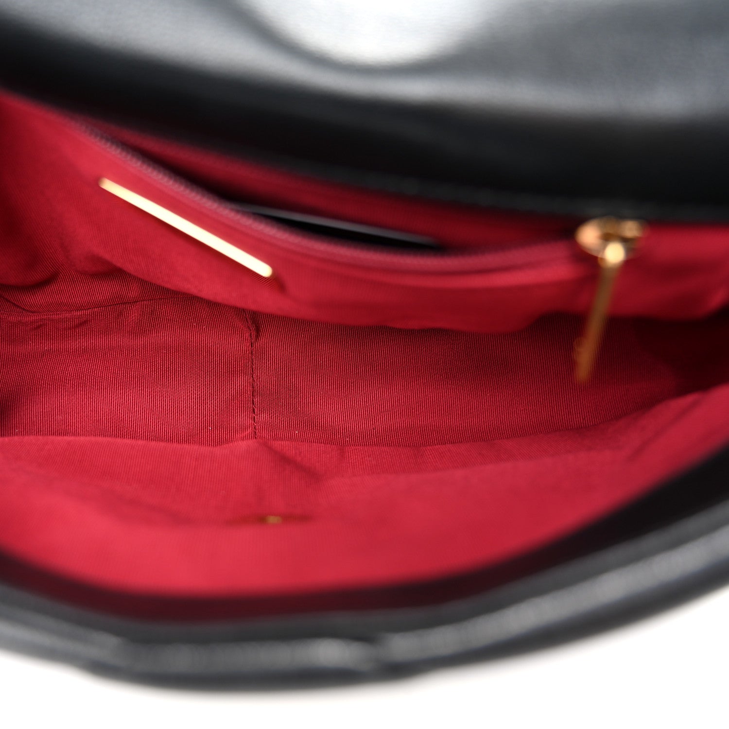 Chanel Goatskin Quilted Medium Chanel 19 Flap Black 5 of 10