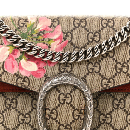 Gucci GG Supreme Monogram Blooms Small Dionysus Shoulder Bag Beige Multicolor Dry Rose 8 of 12