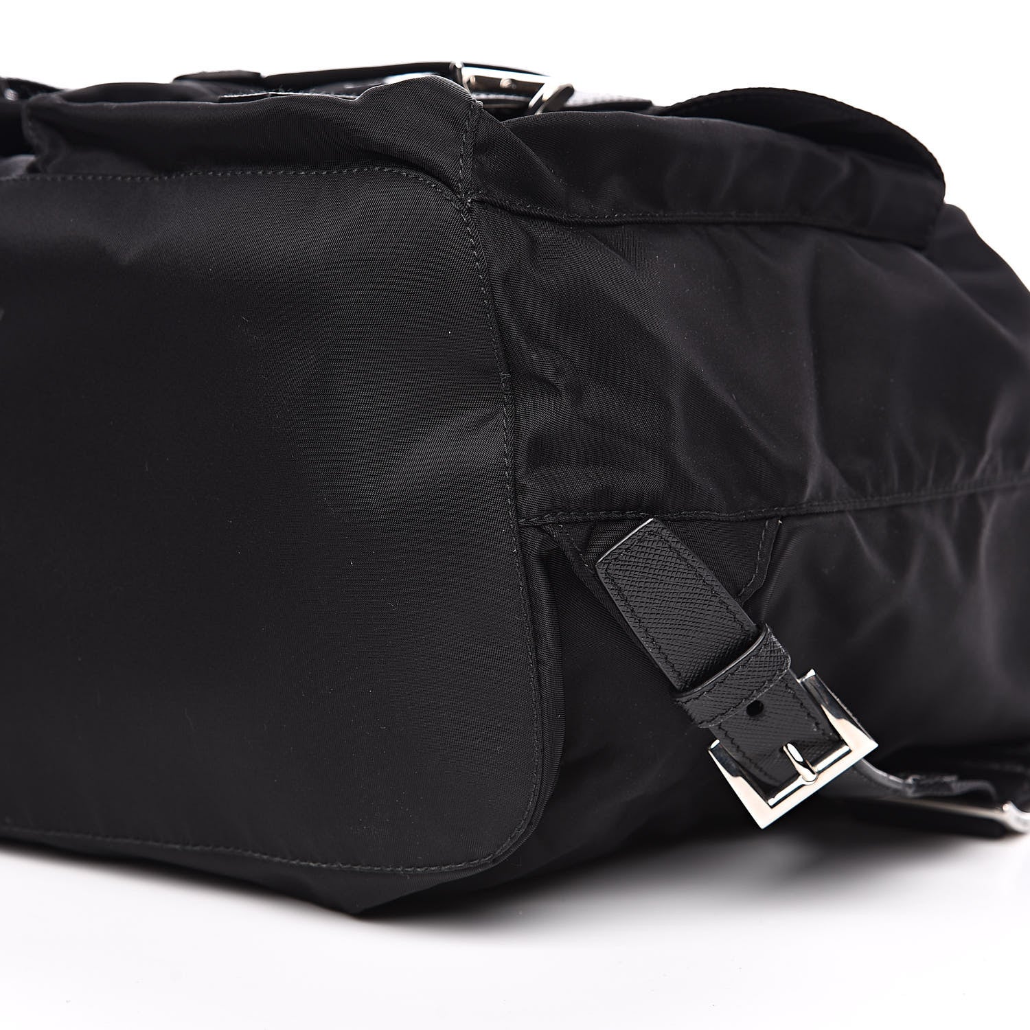 Prada Nylon Vela Medium Backpack Black 9 of 9
