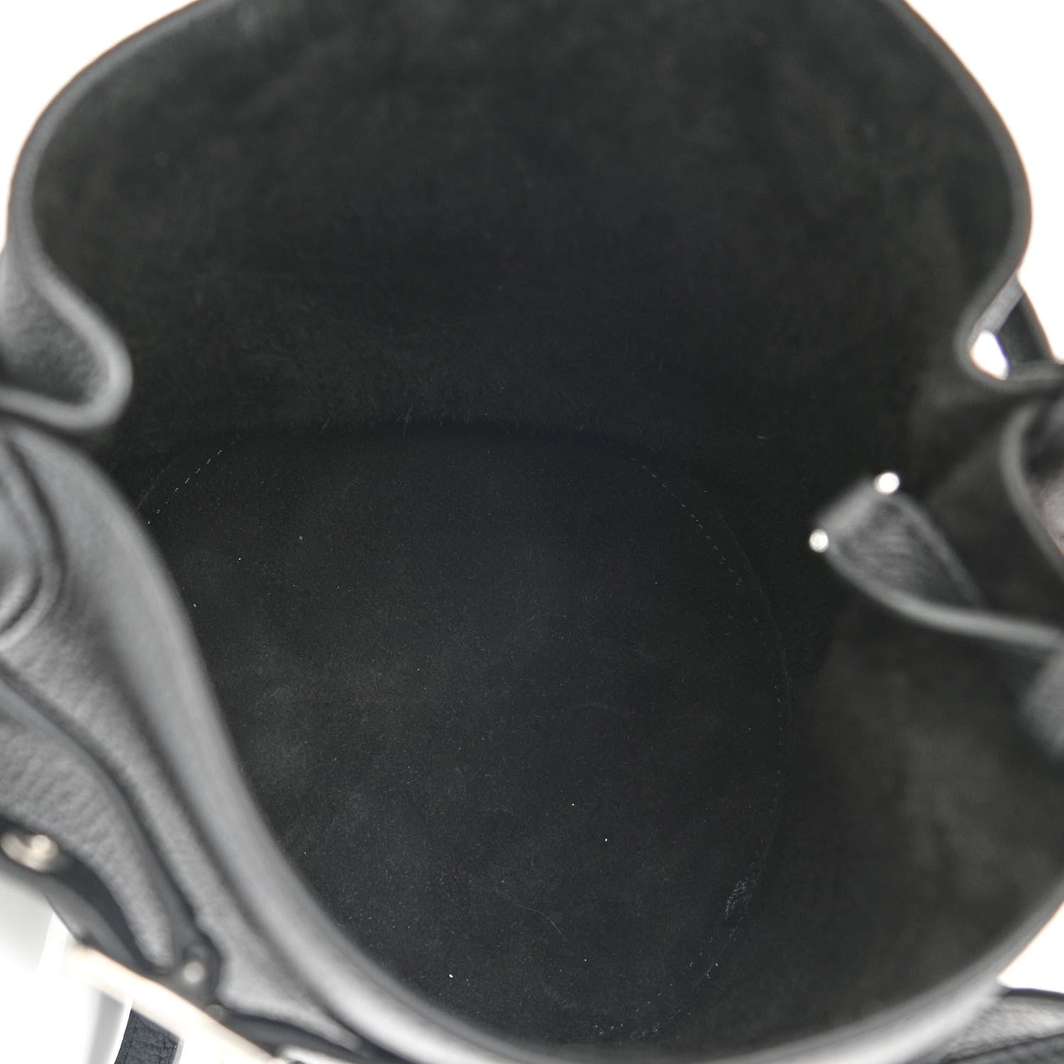 Celine Supple Grained Calfskin Nano Big Bag Bucket Black 5 of 9