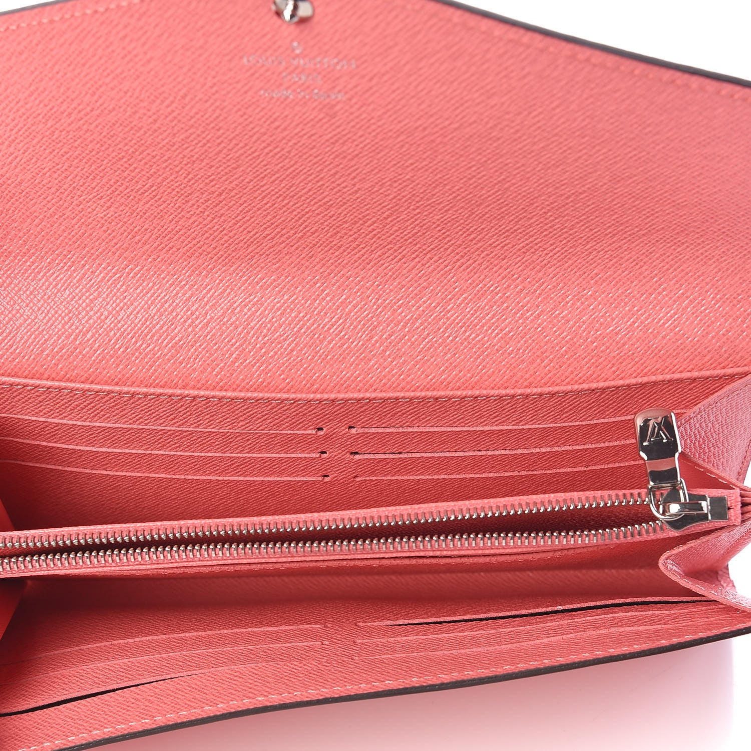 Louis Vuitton Epi Sarah Wallet Corail 5 of 6