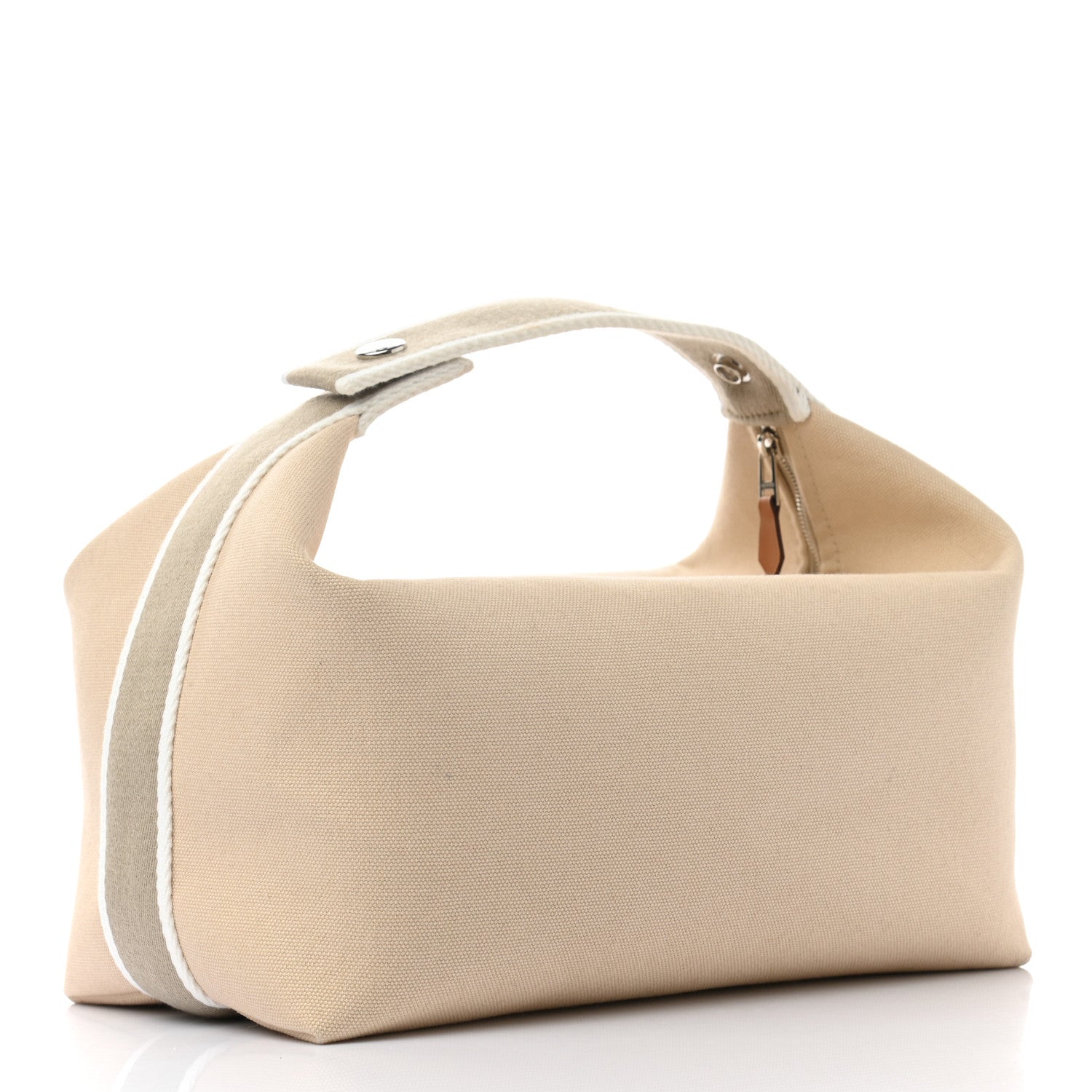 Hermes Canvas Large Bride-A-Brac Pouch Natural 3 of 6