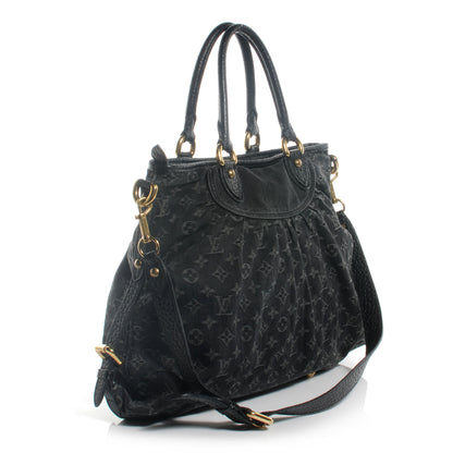 Louis Vuitton Denim Neo Cabby GM Black 2 of 8