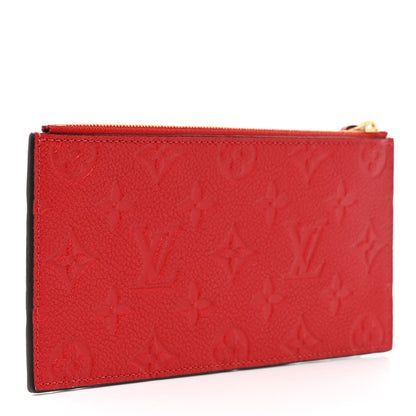 Louis Vuitton Empreinte Felicie Chain Wallet Zippered Insert Cherry 3 of 7
