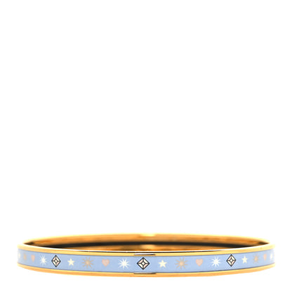 Hermes Enamel Printed Chorus Stellarum Extra Narrow Bracelet 65 Lumiere 1 of 5