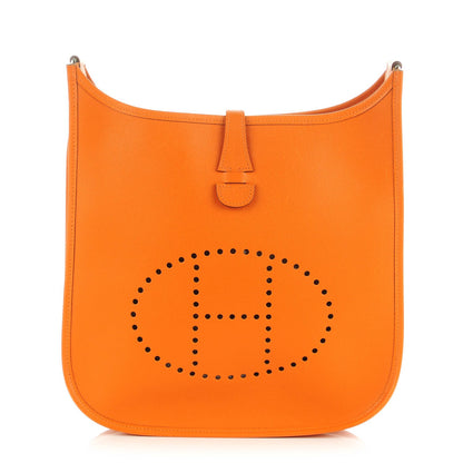 Hermes Epsom Evelyne II PM Orange 1 of 9