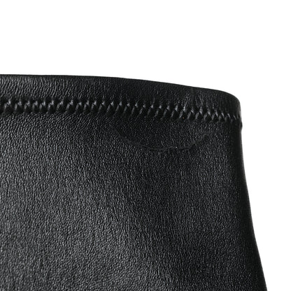 Christian Louboutin Calfskin Kate 100 Over the Knee Boots 37 Black 7 of 7