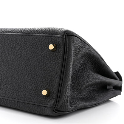 Hermes Togo Kelly Retourne 28 Black 10 of 12