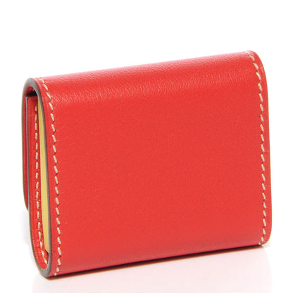 Hermes Swift Post It Notepad Holder PM w Refill Sanguine 3 of 7