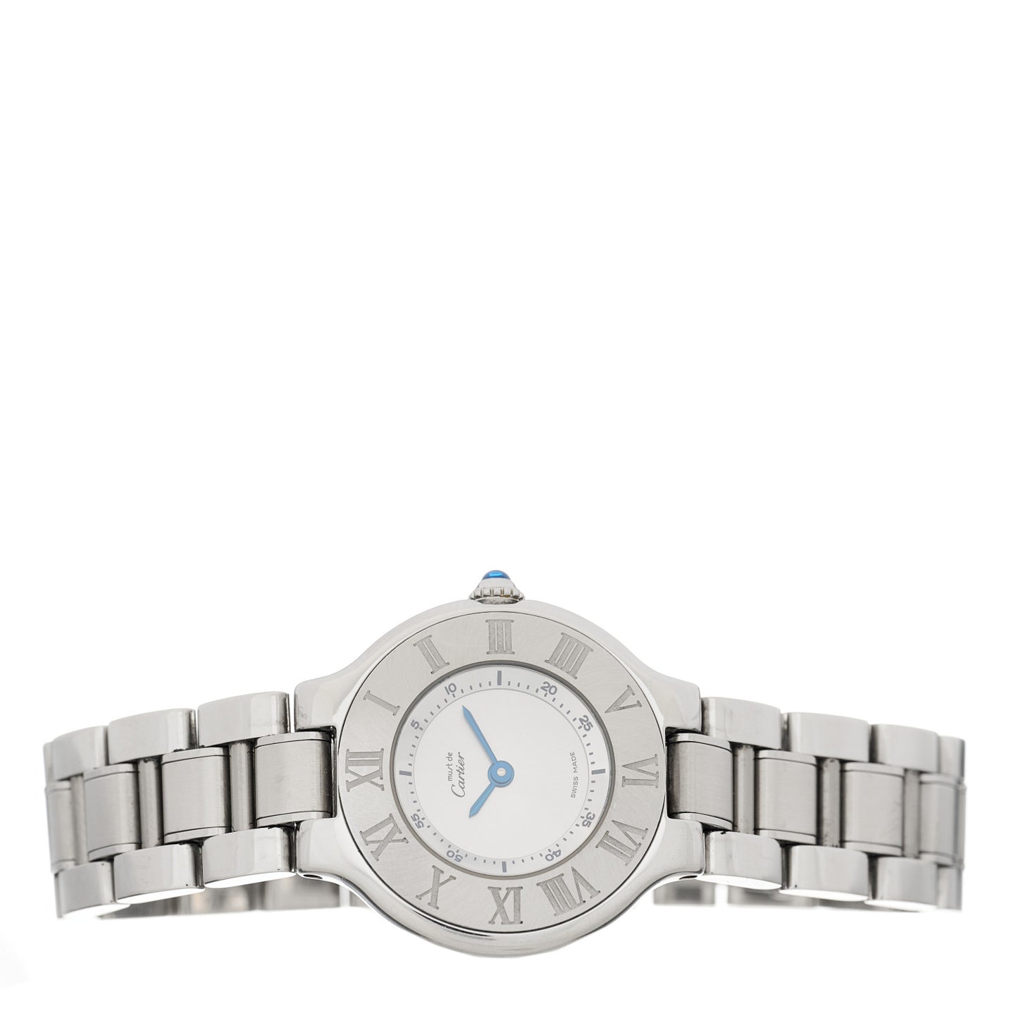 Stainless Steel 28mm Must De 21 Quartz Watch