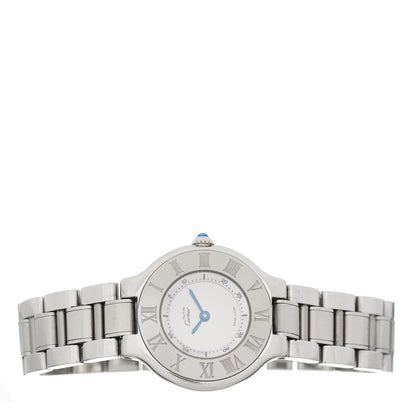 Cartier Stainless Steel 28mm Must De 21 Quartz Watch 2 of 4