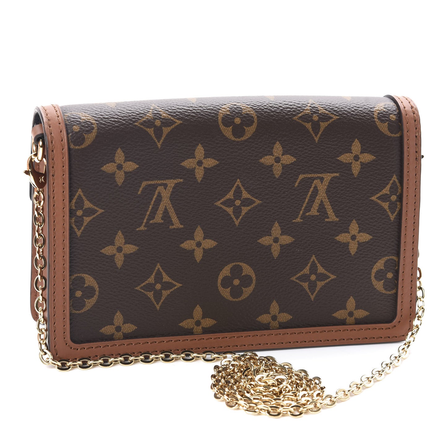 Reverse Monogram Dauphine Chain Wallet