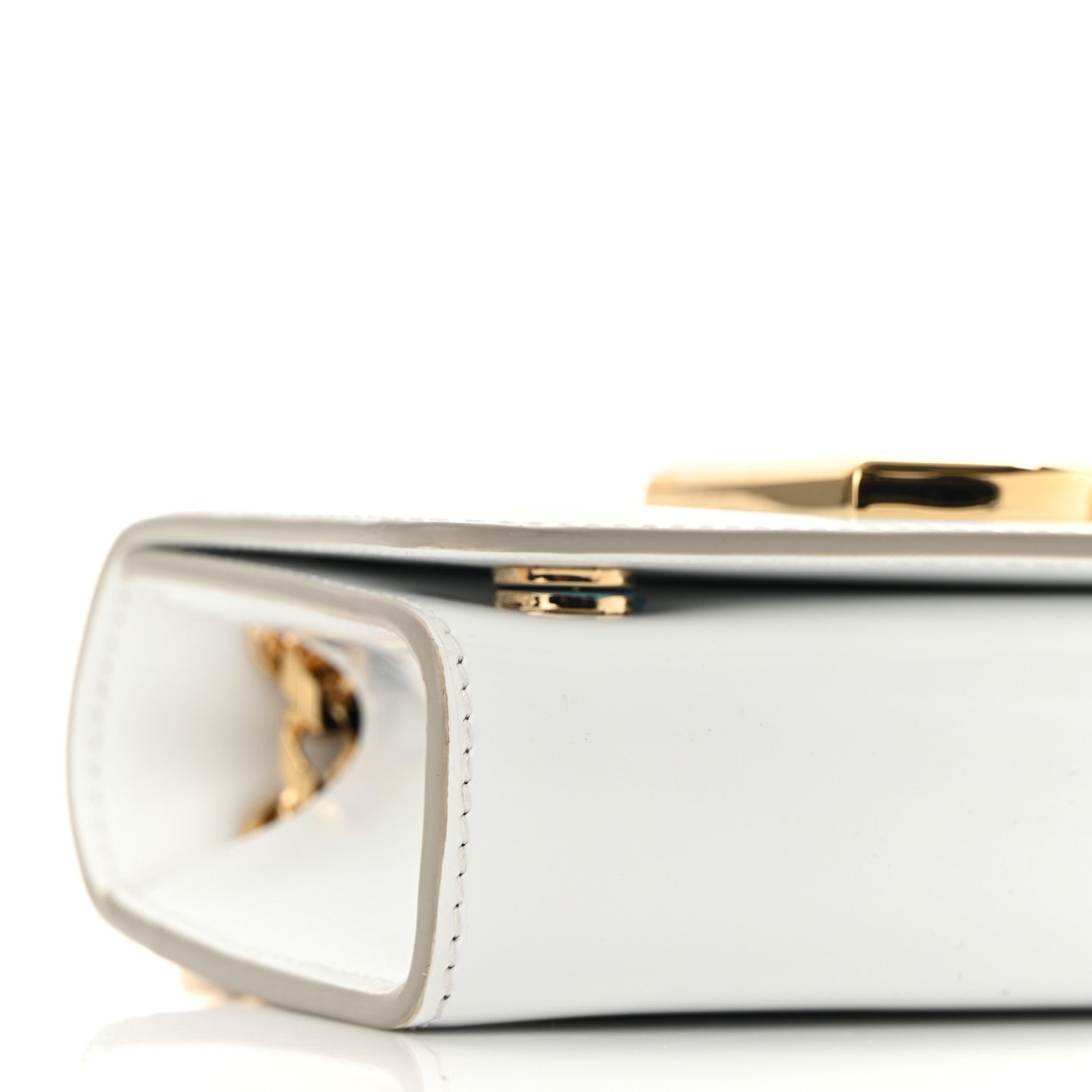 Dolce & Gabbana Patent DG Girls Phone Shoulder Bag Blanco 9 of 10