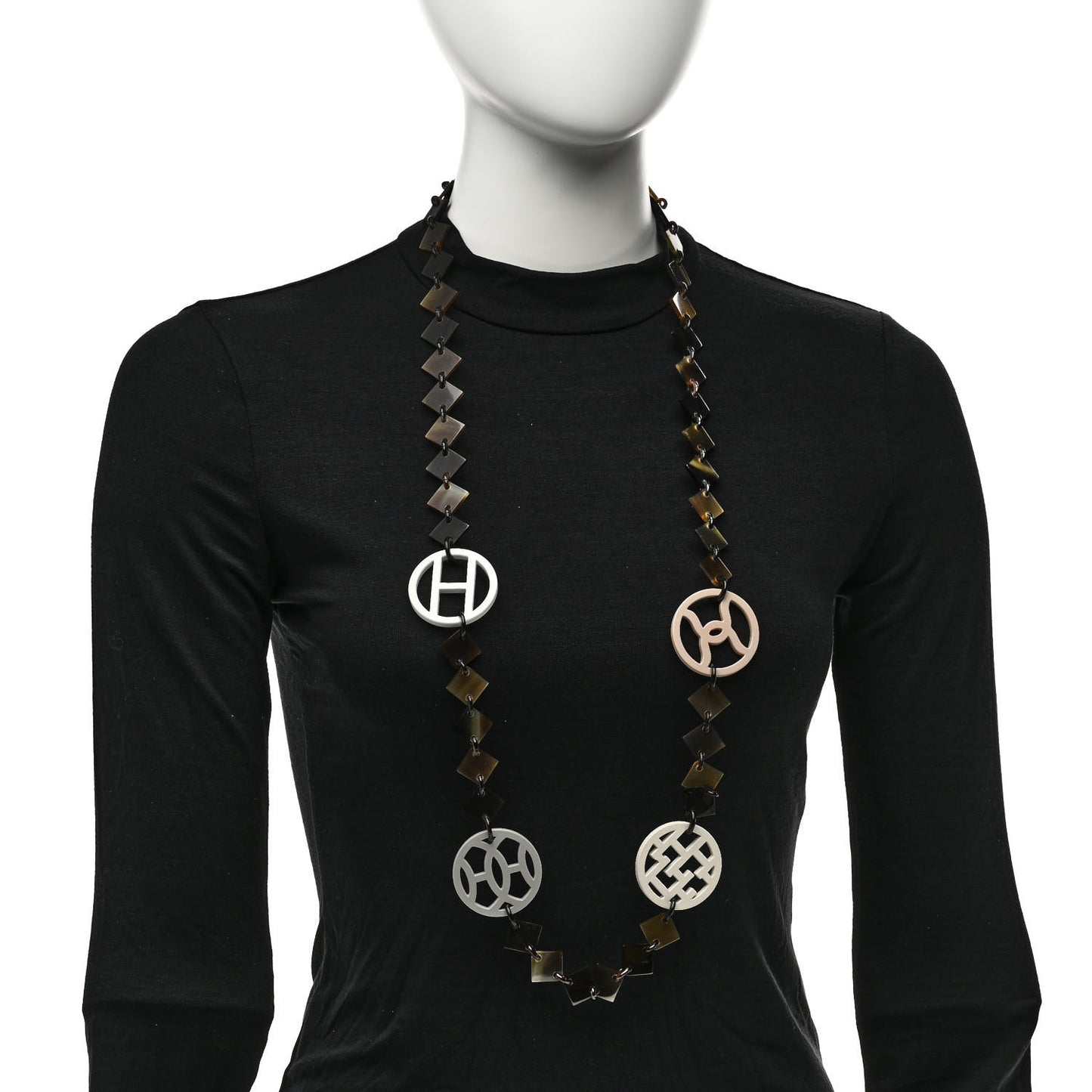 Buffalo Horn Lacquer Lena Necklace