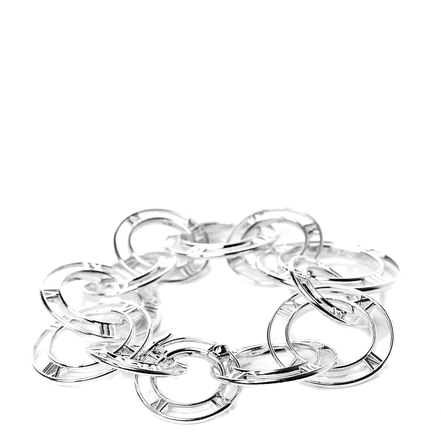 Sterling Silver Atlas Link Bracelet