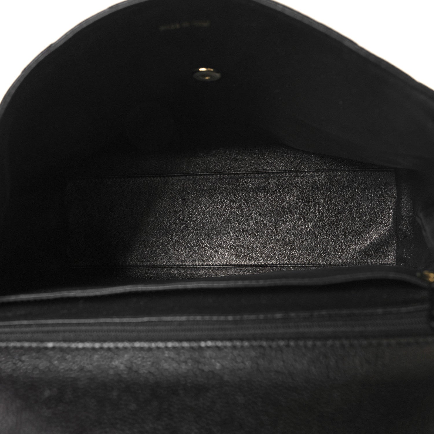 Chanel Caviar Quilted Jumbo Kelly Flap Black 6 of 12