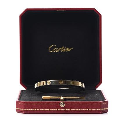 Cartier 18K Yellow Gold LOVE Bracelet 19 6 of 6