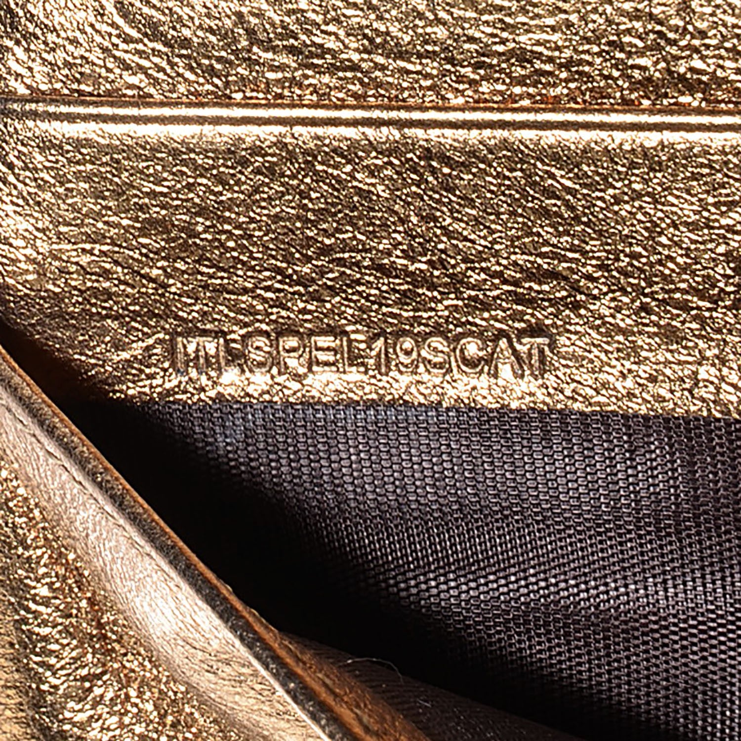 Burberry Haymarket Check Penrose Continental Wallet Gold 8 of 8