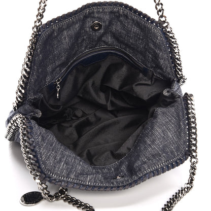 Stella McCartney Denim Quilted Small Baby Bella Tote 5 of 8
