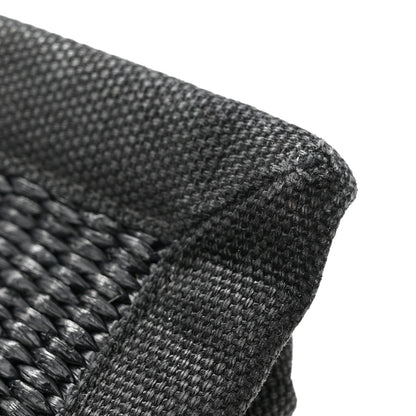 Saint Laurent Raffia Linen Calfskin Small Rive Gauche Tote Black 13 of 14