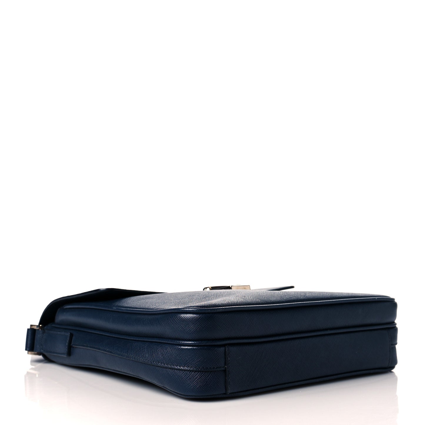 Saffiano Messenger Satchel Bluette