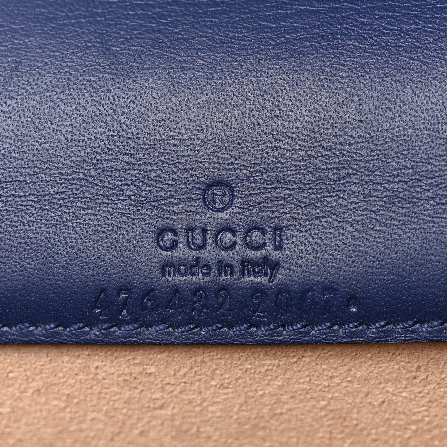 Velvet Super Mini Dionysus Shoulder Bag Cobalt