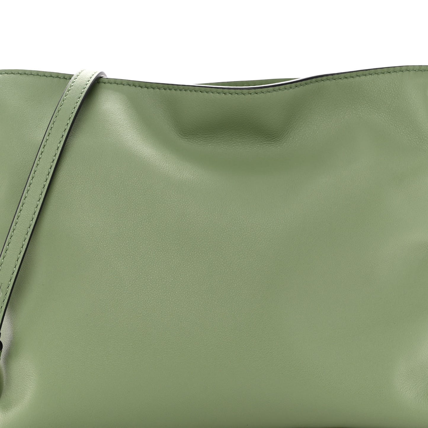 Calfskin Mini Flamenco Knot Clutch Rosemary