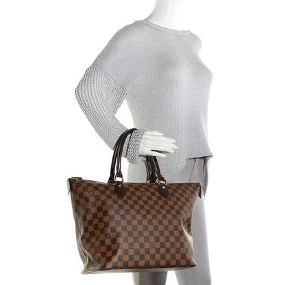 Louis Vuitton Damier Ebene Saleya MM 2 of 7