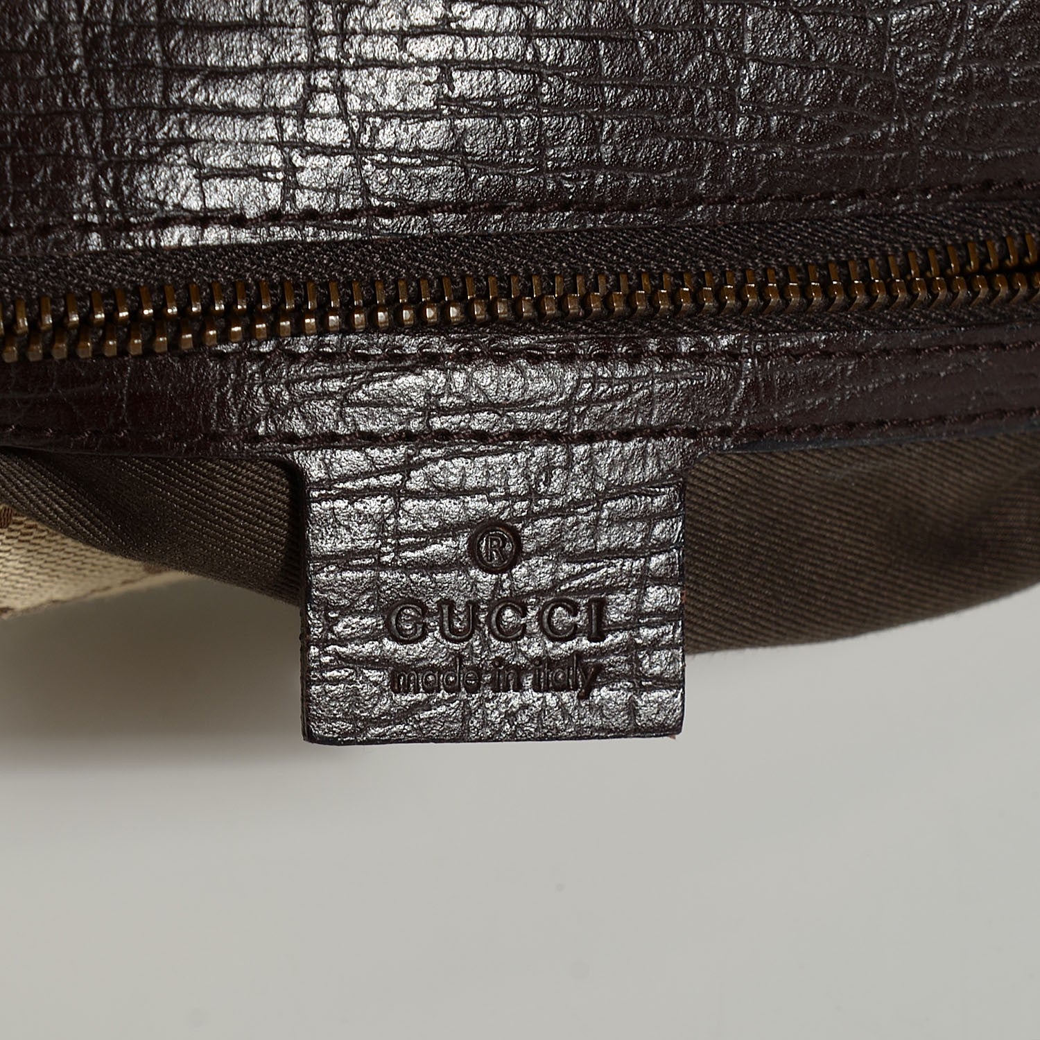 Gucci Monogram Horsebit Chain Flap Shoulder Bag Brown 5 of 6