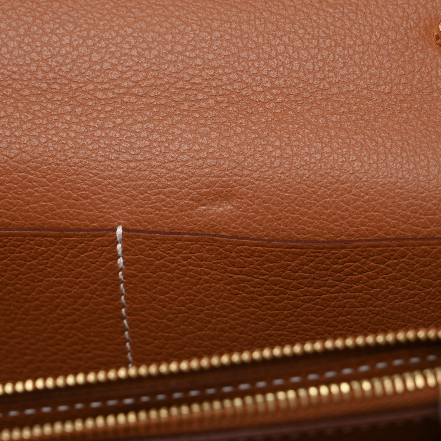 Evercolor Kelly Wallet To Go Gold