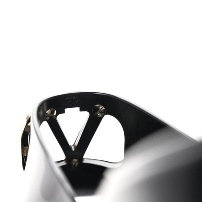 Valentino Garavani Rubber VLogo PM Platform Slide Sandals 39 Black 9 of 13