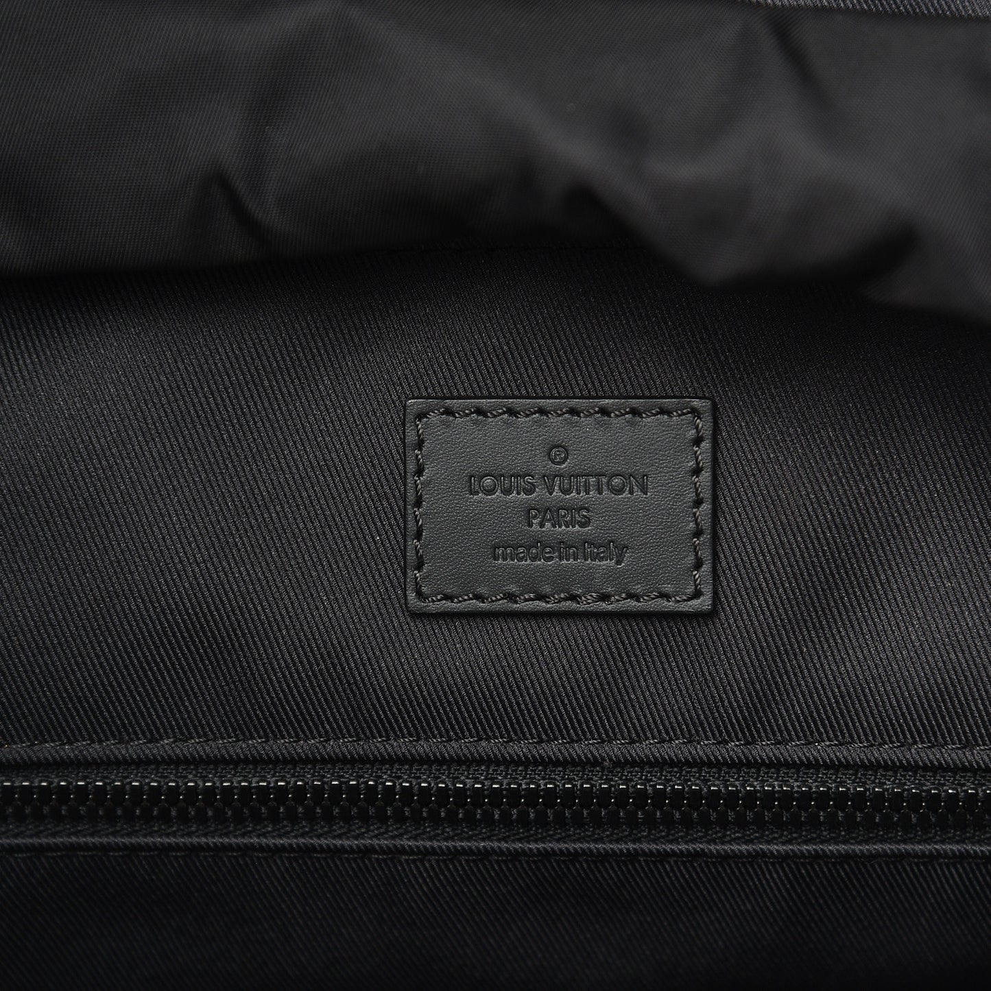 Calfskin Monogram Shadow Discovery Backpack Black