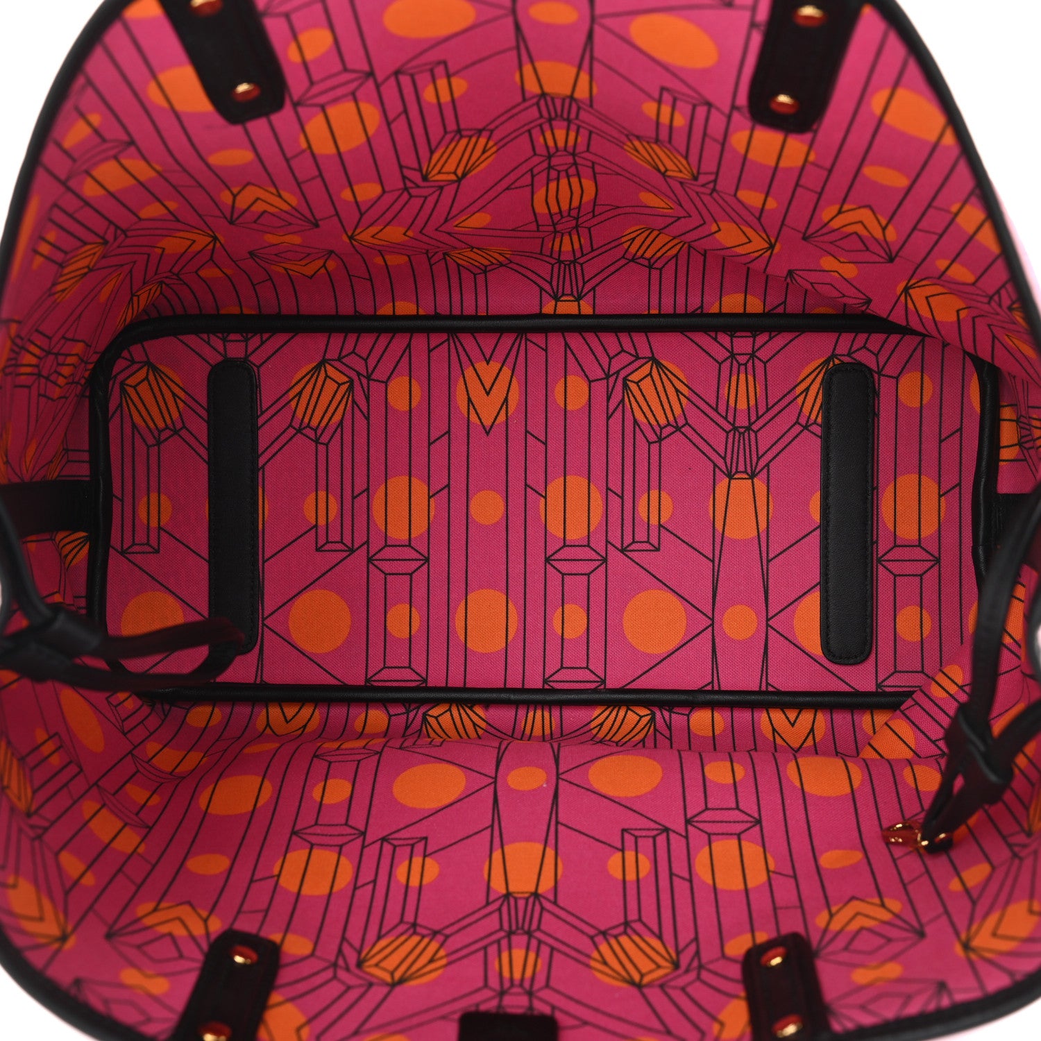 MCM Visetos Medium Reversible Liz Shopper Tote Pink 8 of 16
