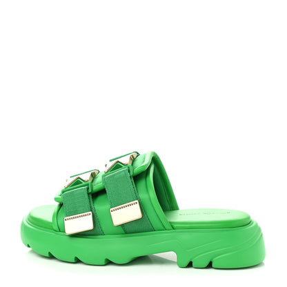 Bottega Veneta Nappa Flash 45mm Flat Sandals 39 Grass 1 of 8