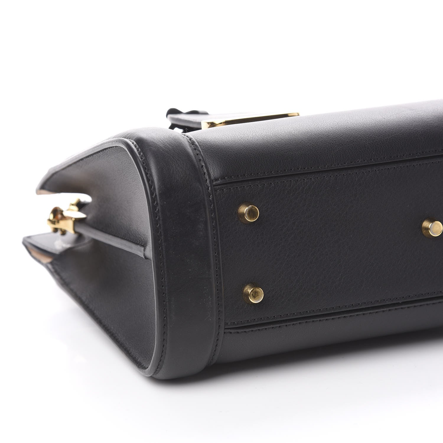 Alexander McQueen Sweet Calfskin Small Heroine 30 Black 7 of 10