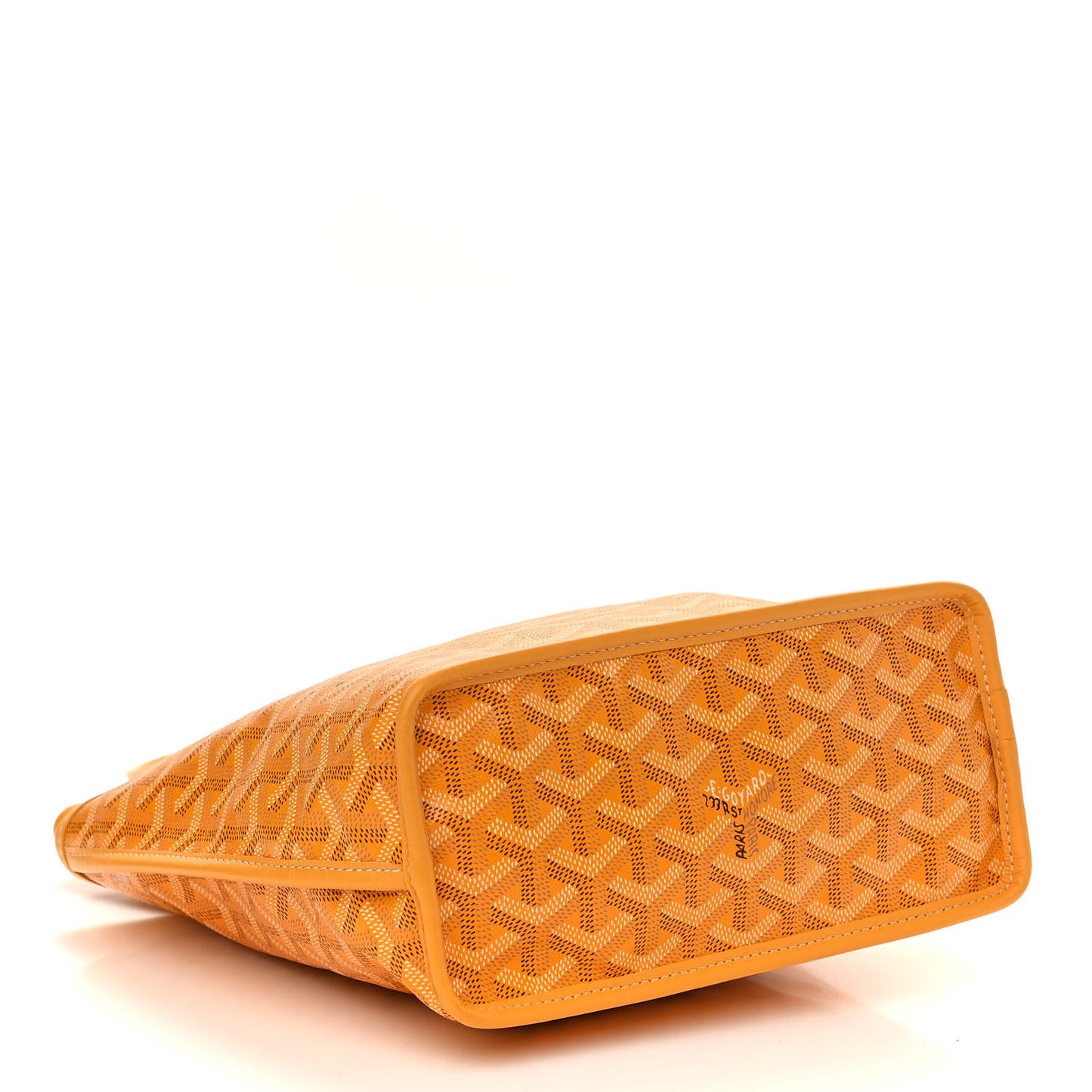 Goyardine Reversible Mini Anjou Yellow