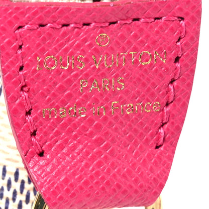 Louis Vuitton Damier Azur 2015 Christmas Animation Mini Pochette Accessories 7 of 10