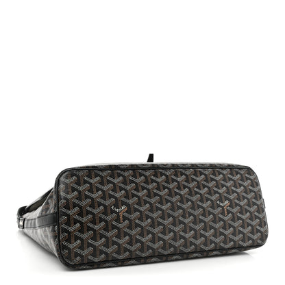 Goyard Goyardine Capetien Messenger Bag Black 4 of 22