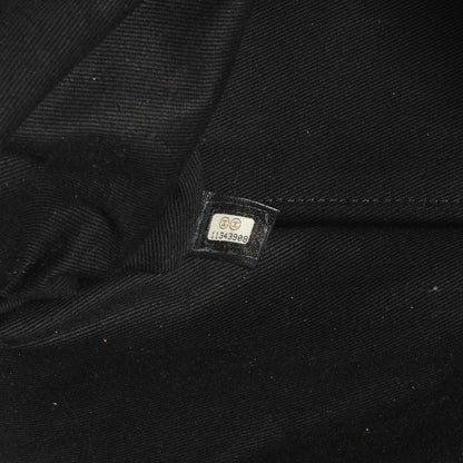 Chanel Terry Cotton Baby Animals Diaper Bag Black 8 of 8