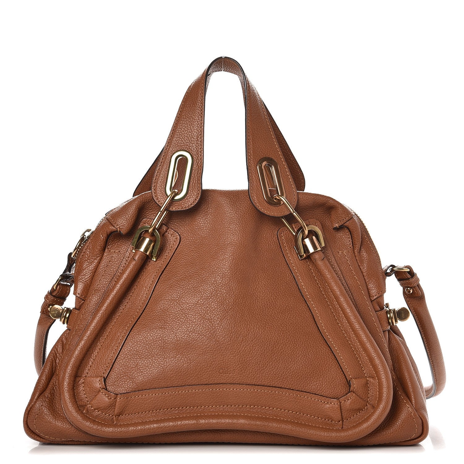 Chloe Calfskin Medium Paraty Brown Delight 1 of 10