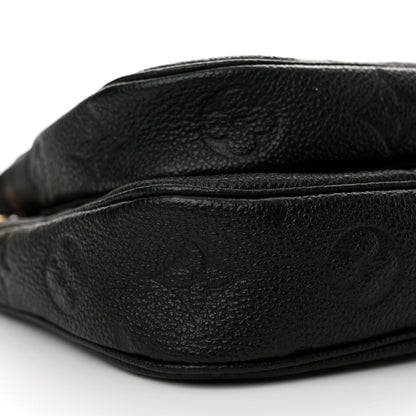 Louis Vuitton Empreinte Monogram Giant Multi Pochette Accessories Black 8 of 11
