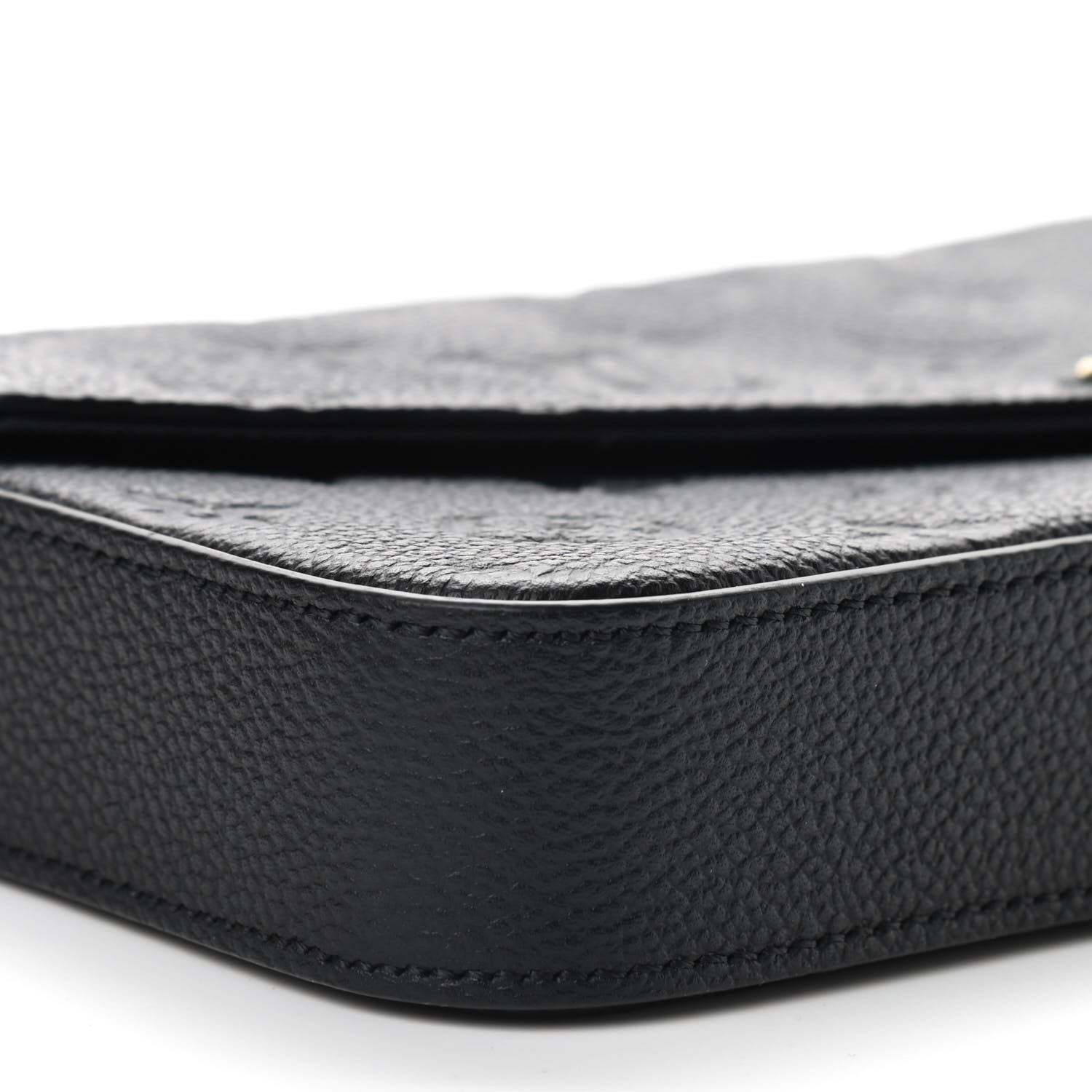 Louis Vuitton Empreinte Pochette Felicie Chain Wallet Black 6 of 11
