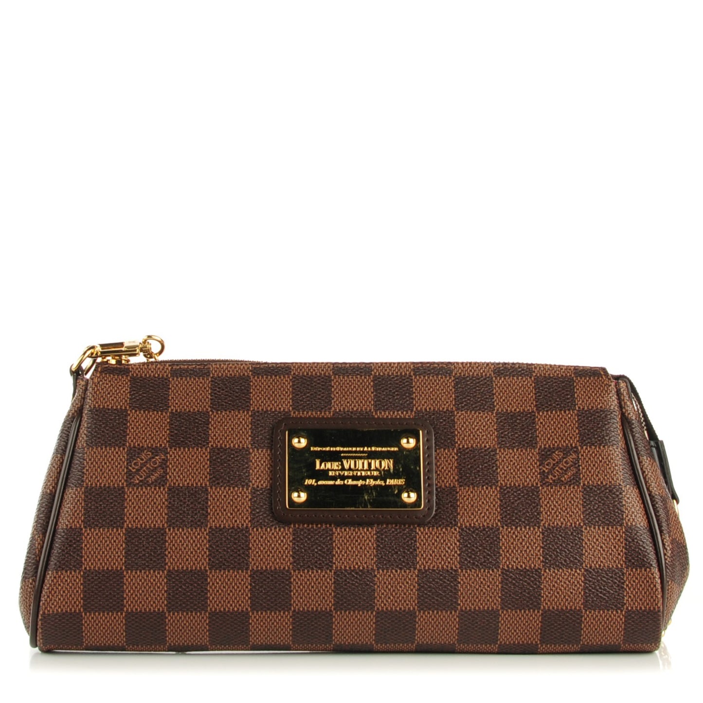 Damier Ebene Eva Clutch