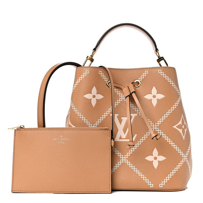 Louis Vuitton Empreinte Monogram Giant Broderies Neonoe MM Arizona 1 of 11