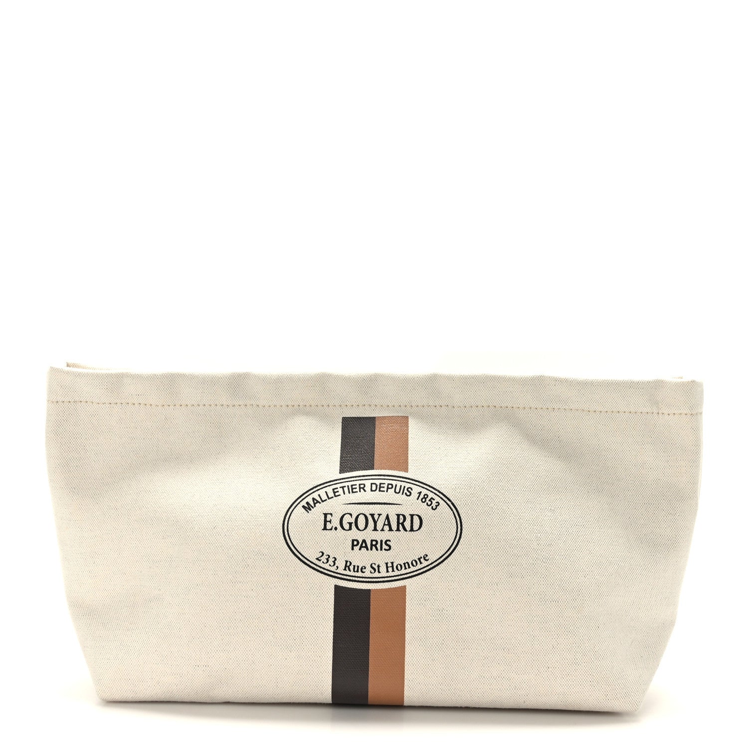Goyard Canvas Necessaire Organizer Pouch Off White 1 of 7
