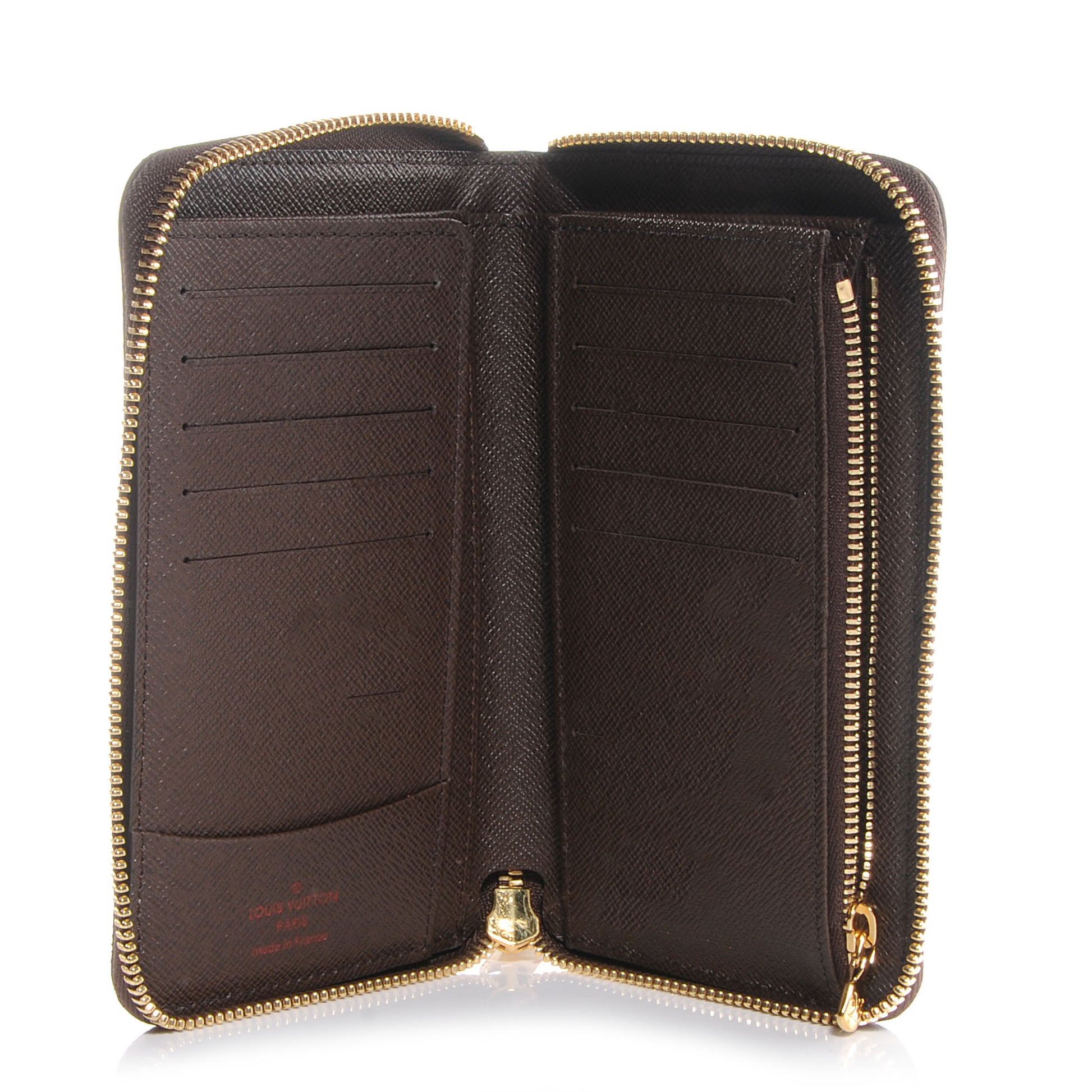 Louis Vuitton Damier Ebene Zippy Compact Wallet 4 of 6