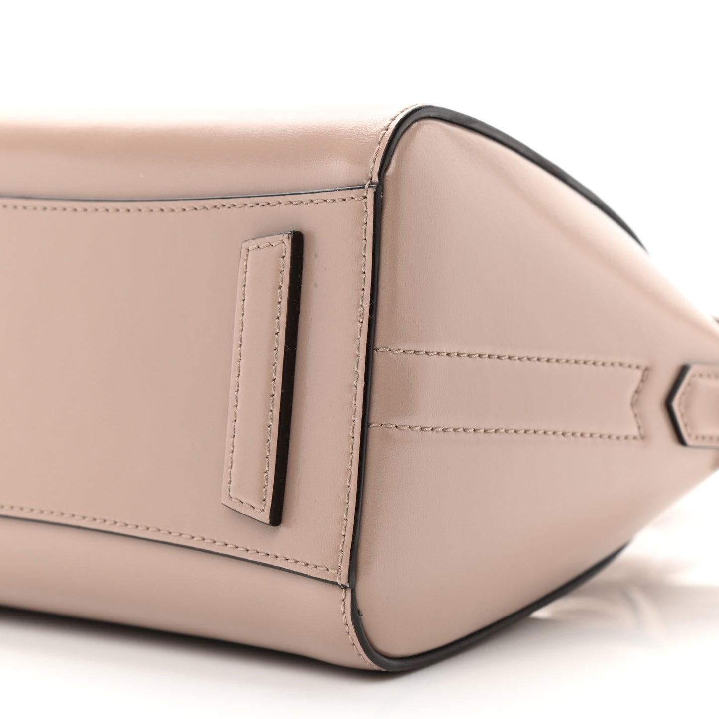 Shiny Lord Calfskin Mini Antigona Beige
